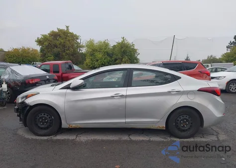 2016 Hyundai Elantra Se from USA, damaged, VIN 5NPDH4AE8GH692470